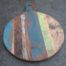 Serveerplank Gerecycled Hout Rond