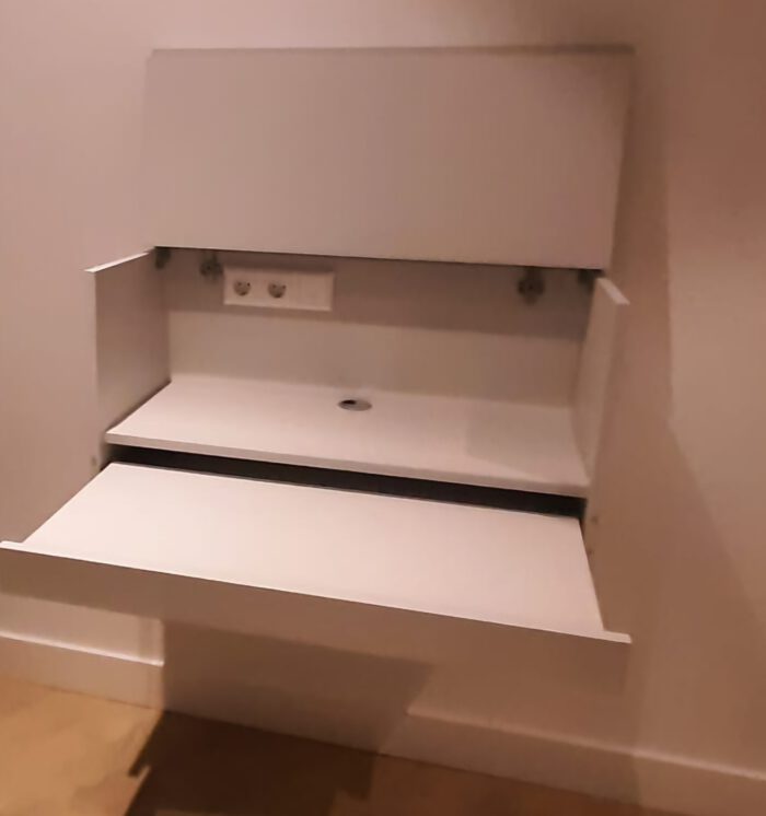 Compacte thuiswerkplek op maat gemaakt - Afbeelding 3